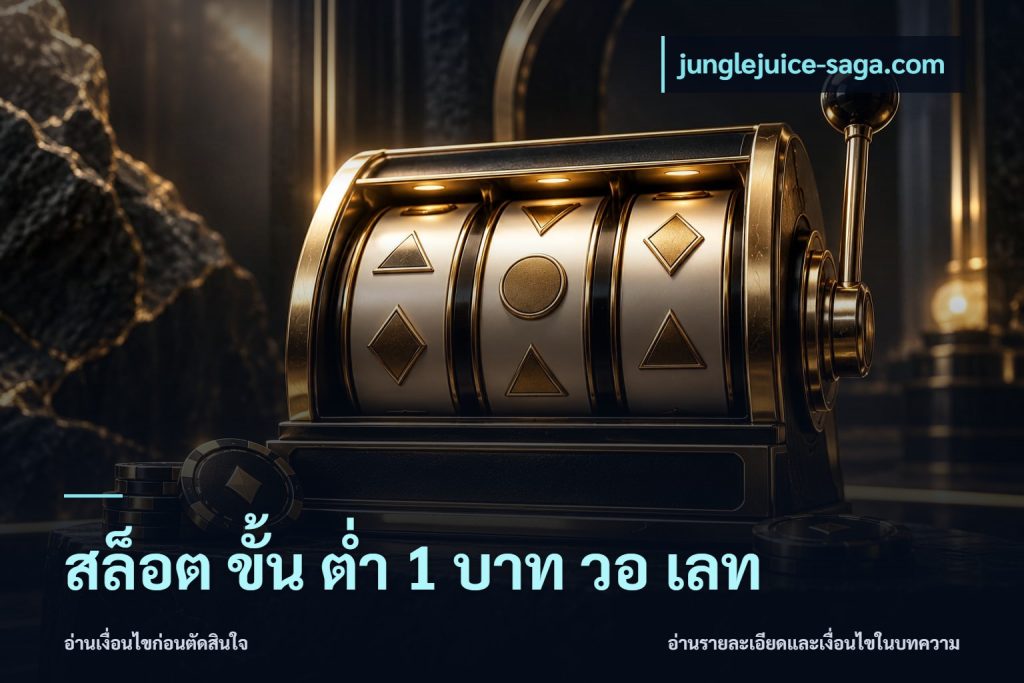 สล็อต ขั้น ต่ํา 1 บาท วอ เลท