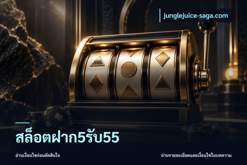 สล็อตฝาก5รับ55