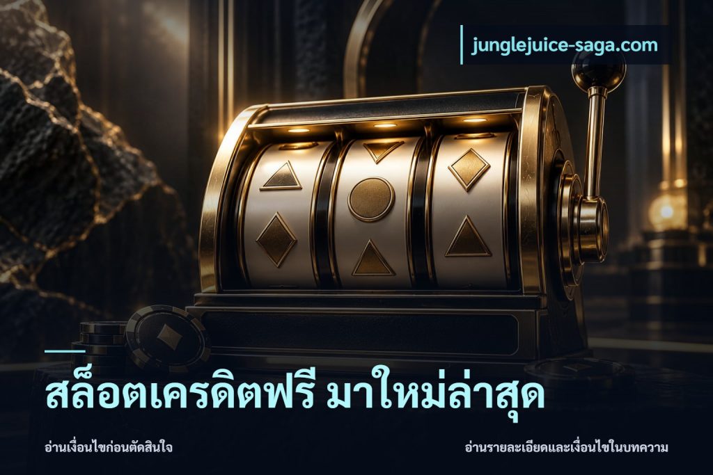 สล็อตเครดิตฟรี มาใหม่ล่าสุด