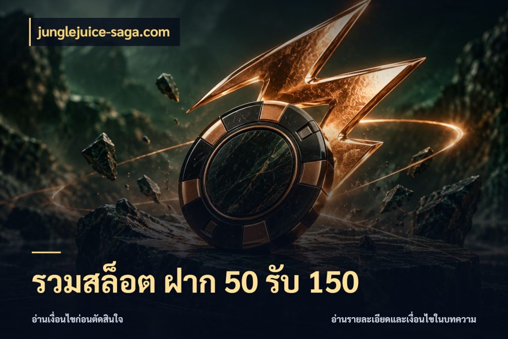 รวมสล็อต ฝาก 50 รับ 150