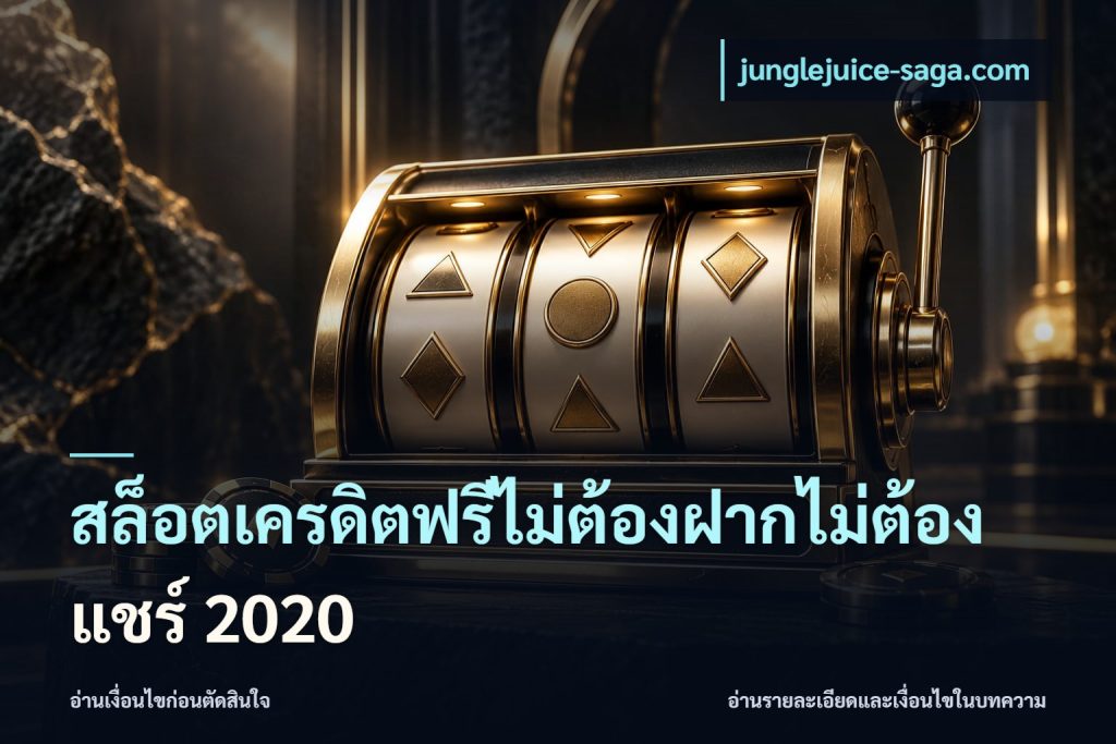 สล็อตเครดิตฟรีไม่ต้องฝากไม่ต้องแชร์ 2020