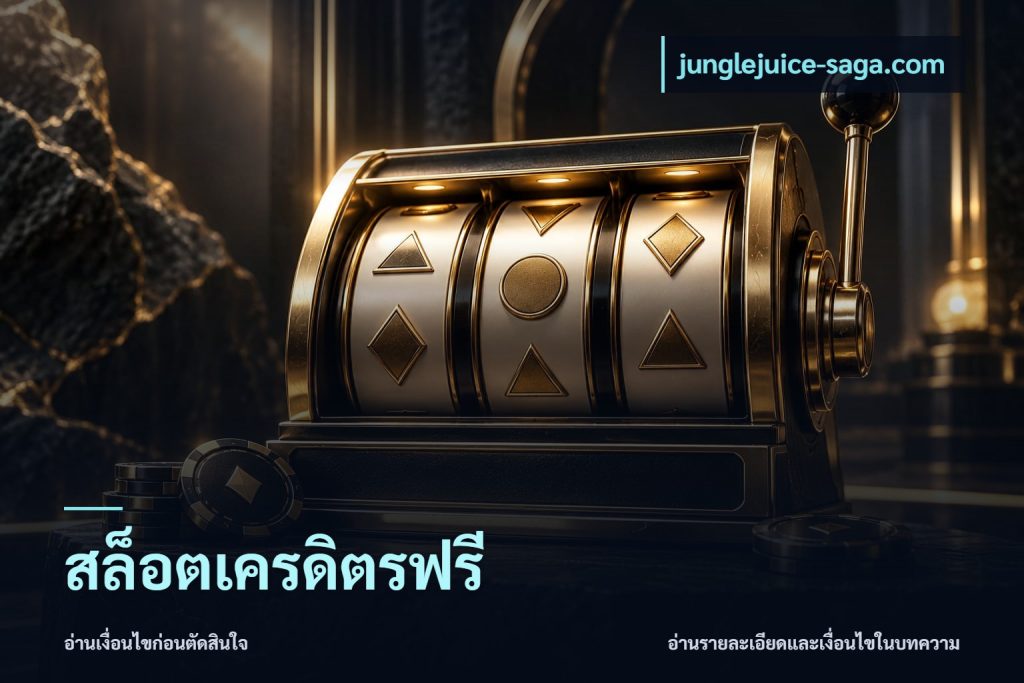 สล็อตเครดิตรฟรี