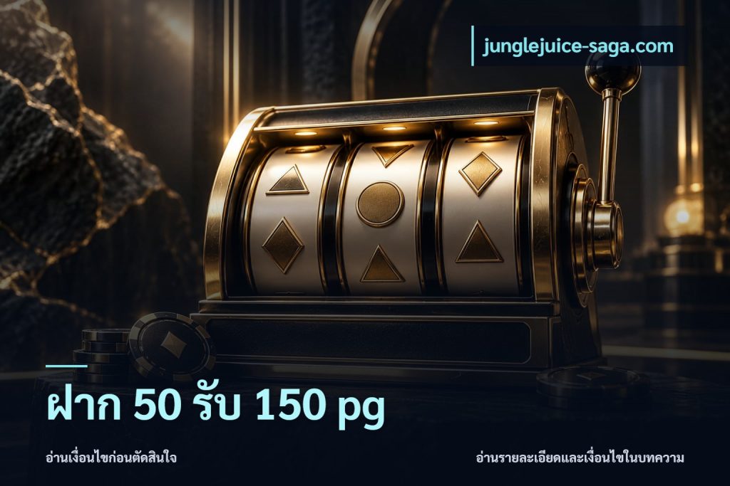 ฝาก 50 รับ 150 pg