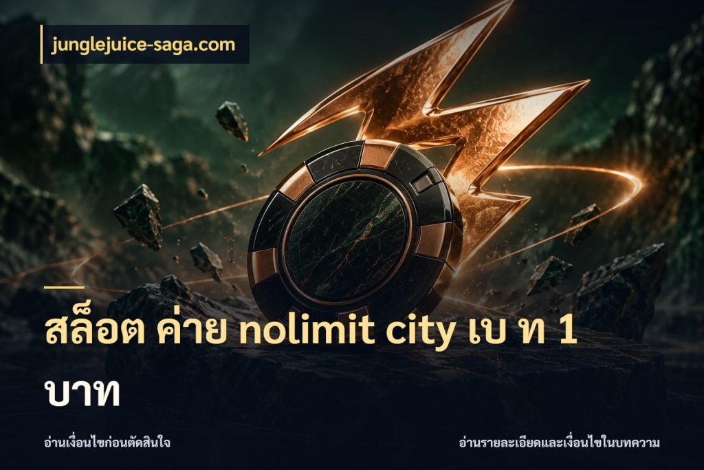 สล็อต ค่าย nolimit city เบ ท 1 บาท