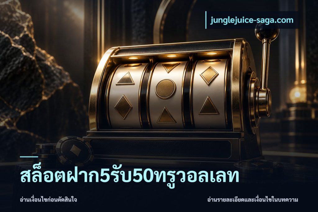 สล็อตฝาก5รับ50ทรูวอลเลท