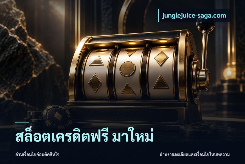 สล็อตเครดิตฟรี มาใหม่