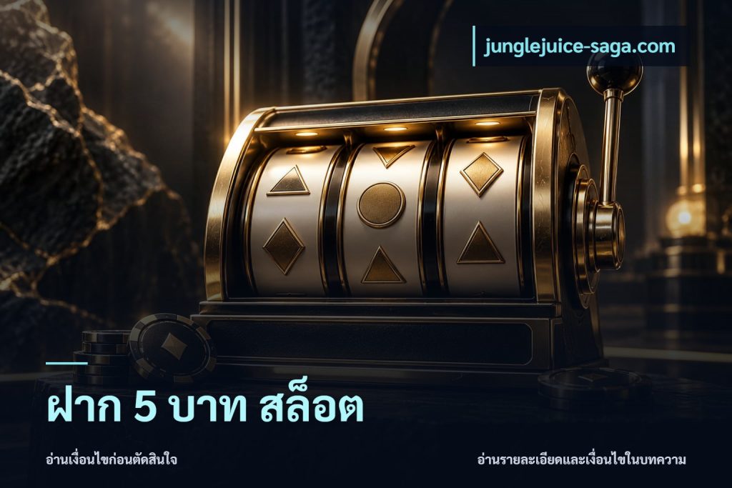 ฝาก 5 บาท สล็อต