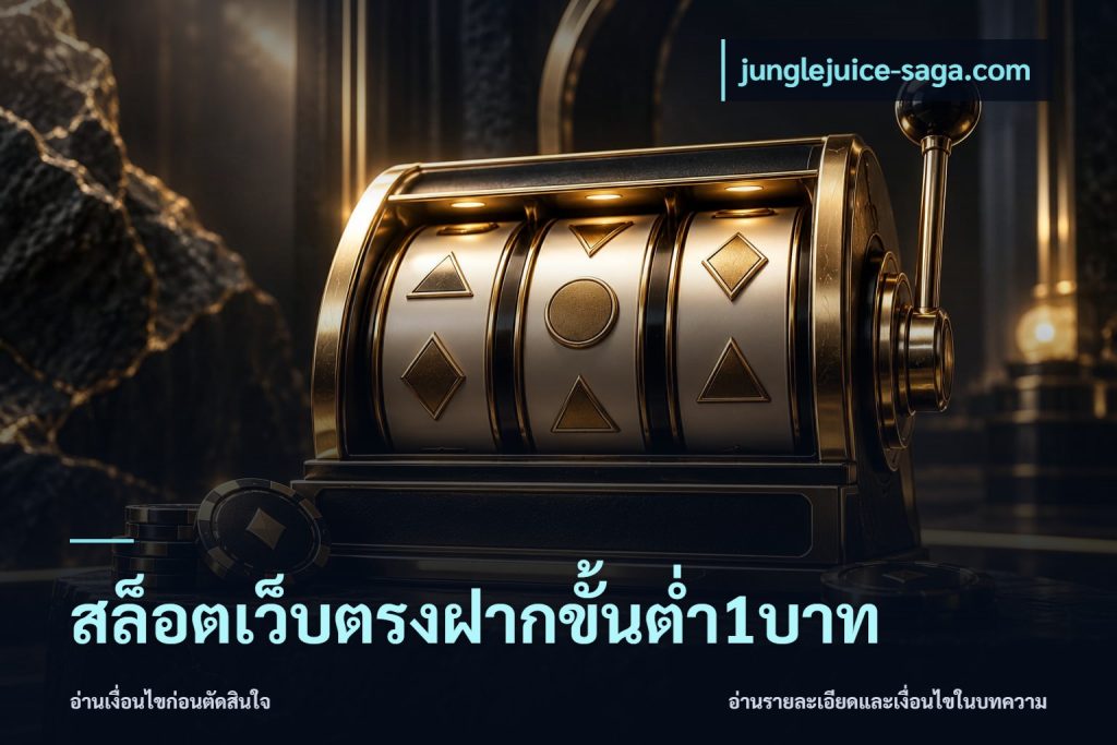 สล็อตเว็บตรงฝากขั้นต่ำ1บาท