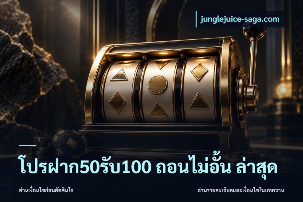 โปรฝาก50รับ100 ถอนไม่อั้น ล่าสุด