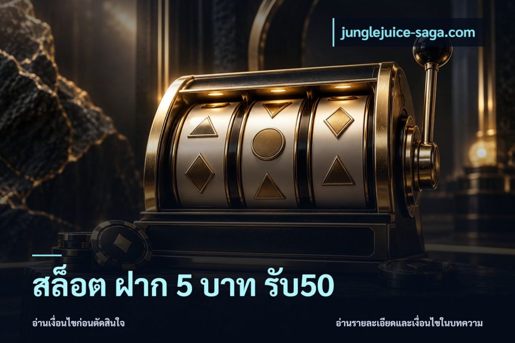 สล็อต ฝาก 5 บาท รับ50