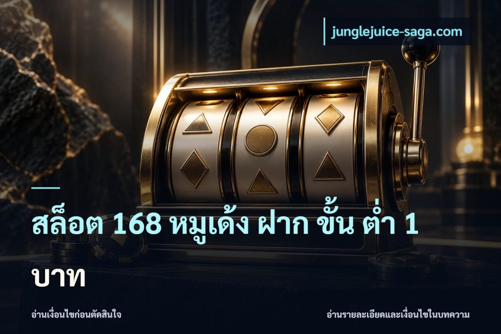 สล็อต 168 หมูเด้ง ฝาก ขั้น ต่ำ 1 บาท