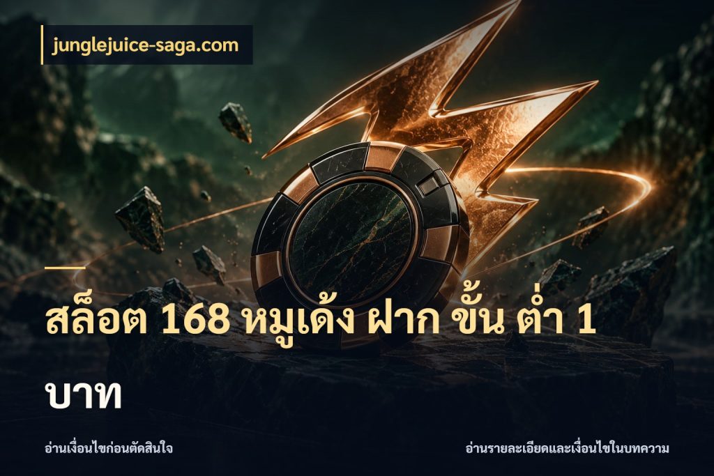 สล็อต 168 หมูเด้ง ฝาก ขั้น ต่ำ 1 บาท
