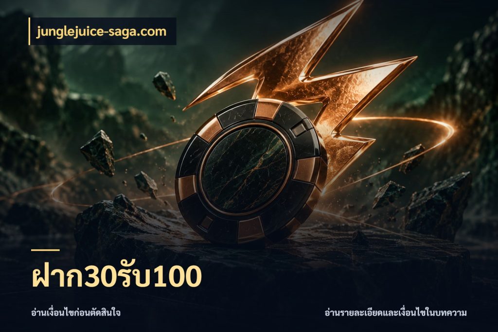 ฝาก30รับ100