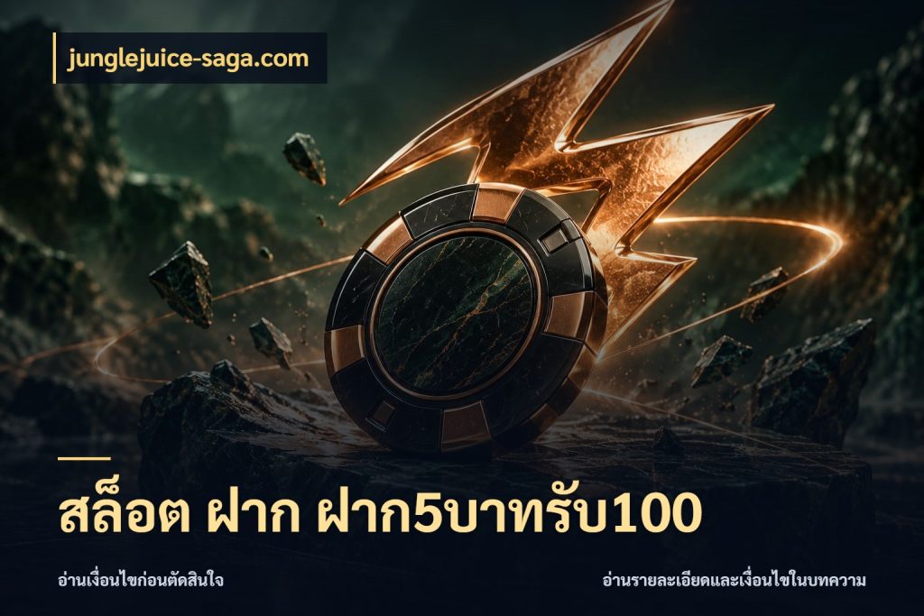 สล็อต ฝาก ฝาก5บาทรับ100