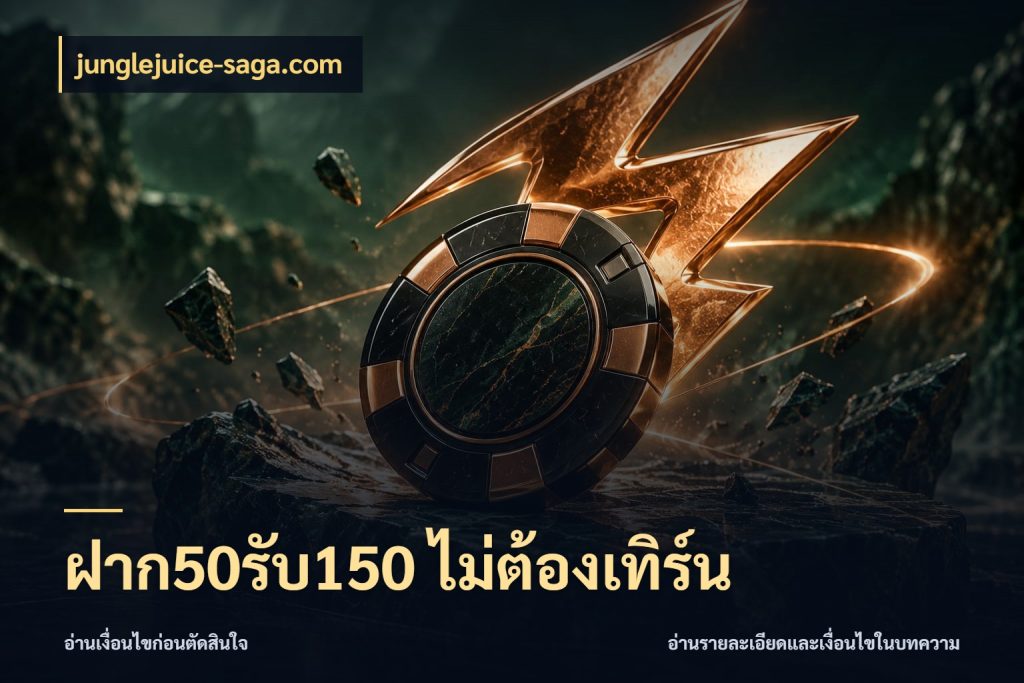 ฝาก50รับ150 ไม่ต้องเทิร์น