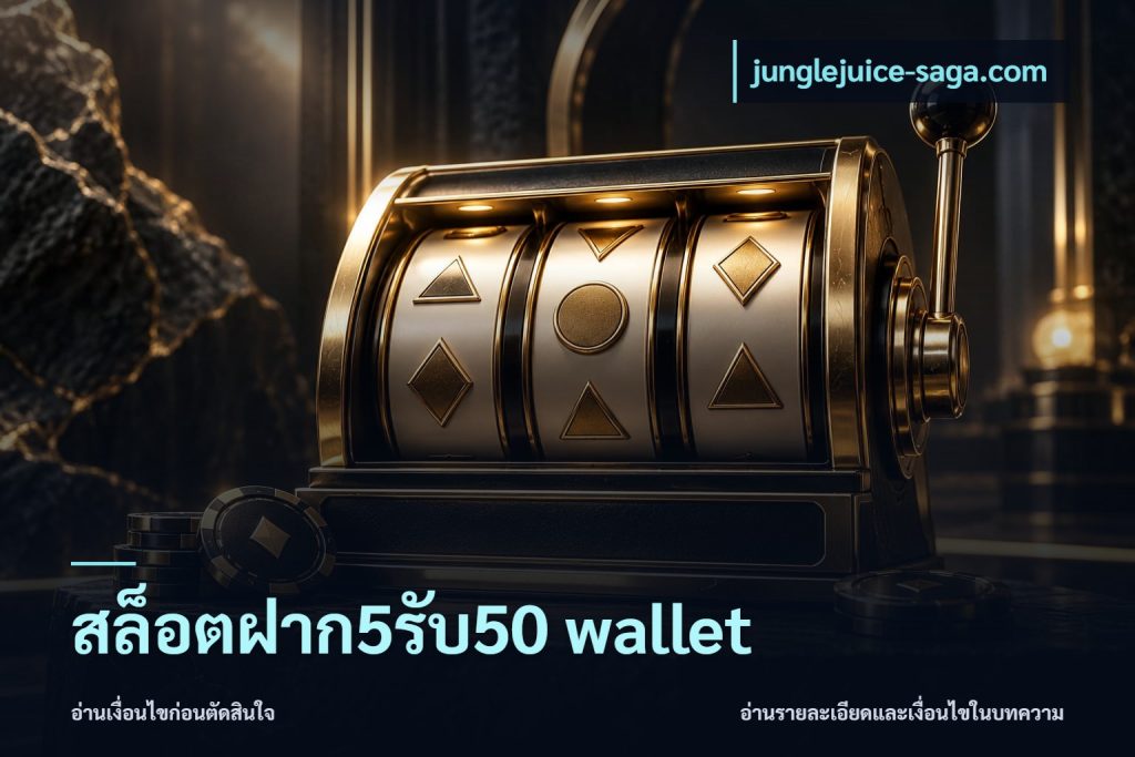 สล็อตฝาก5รับ50 wallet