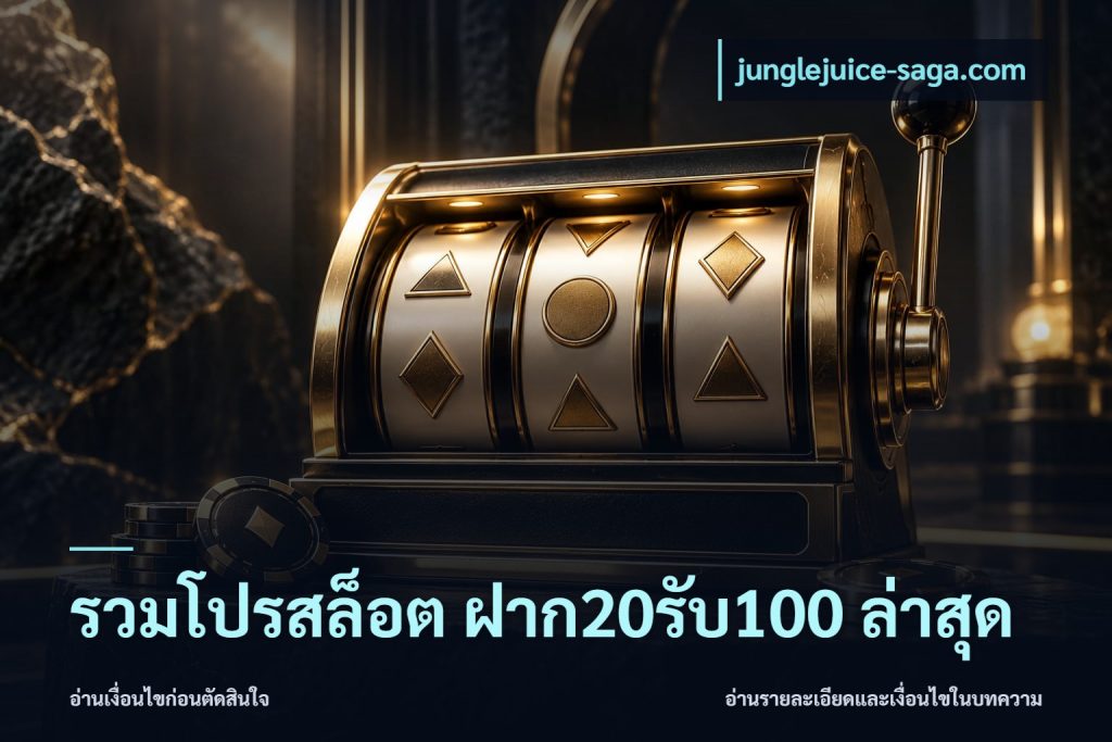 รวมโปรสล็อต ฝาก20รับ100 ล่าสุด