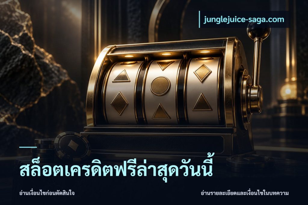 สล็อตเครดิตฟรีล่าสุดวันนี้