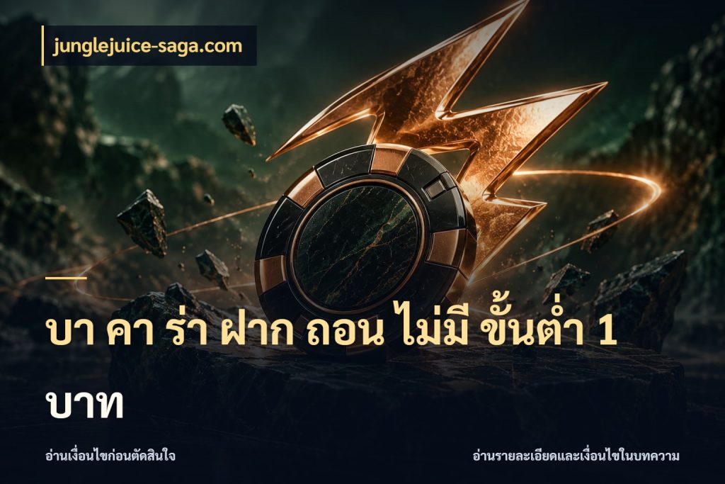 บา คา ร่า ฝาก ถอน ไม่มี ขั้นต่ำ 1 บาท junglejuice-saga.com เปิดประเด็นเงินและสถานะของบาคาร่า