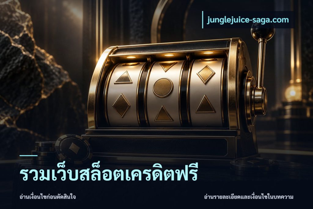 รวมเว็บสล็อตเครดิตฟรี