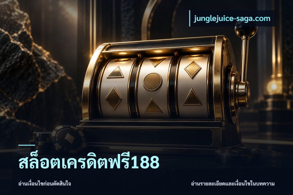 สล็อตเครดิตฟรี188