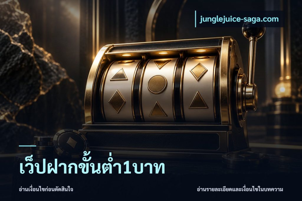 เว็ปฝากขั้นต่ำ1บาท