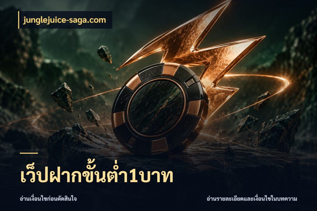 เว็ปฝากขั้นต่ำ1บาท