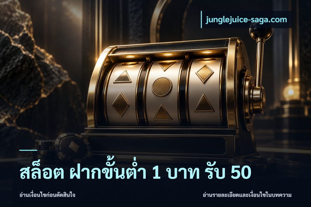 สล็อต ฝากขั้นต่ำ 1 บาท รับ 50