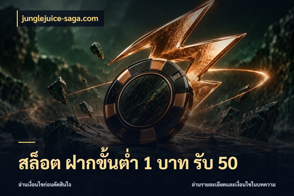 สล็อต ฝากขั้นต่ำ 1 บาท รับ 50