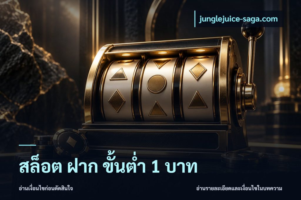 สล็อต ฝาก ขั้นต่ำ 1 บาท