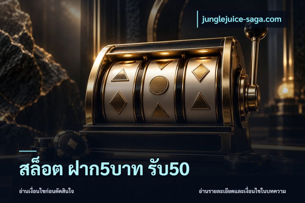 สล็อต ฝาก5บาท รับ50