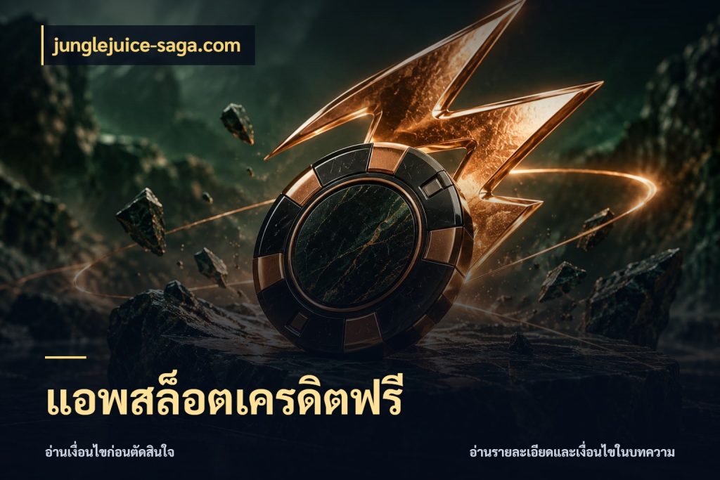 แอพสล็อตเครดิตฟรี