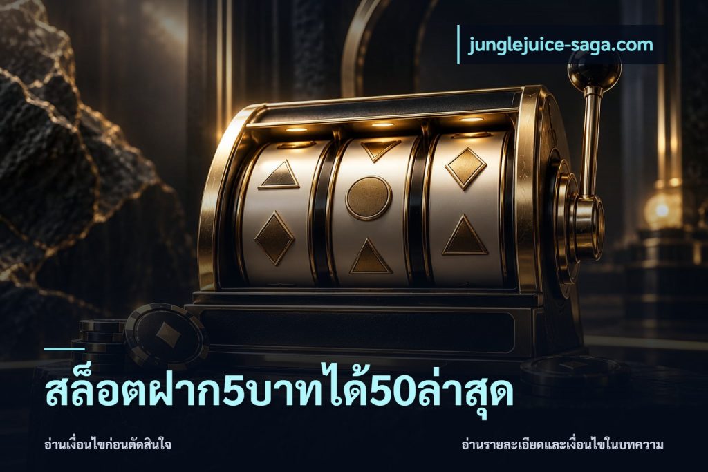 สล็อตฝาก5บาทได้50ล่าสุด