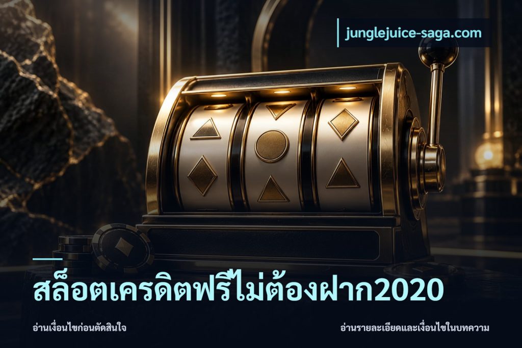 สล็อตเครดิตฟรีไม่ต้องฝาก2020