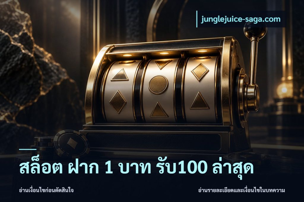 สล็อต ฝาก 1 บาท รับ100 ล่าสุด