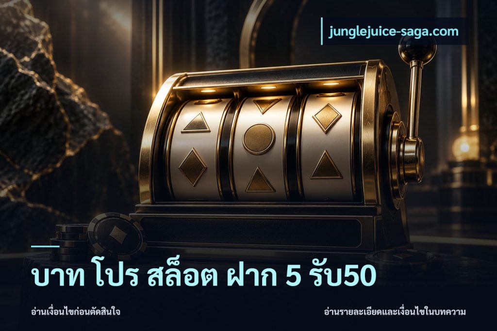 บาท โปร สล็อต ฝาก 5 รับ50