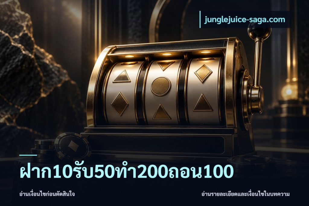 ฝาก10รับ50ทํา200ถอน100