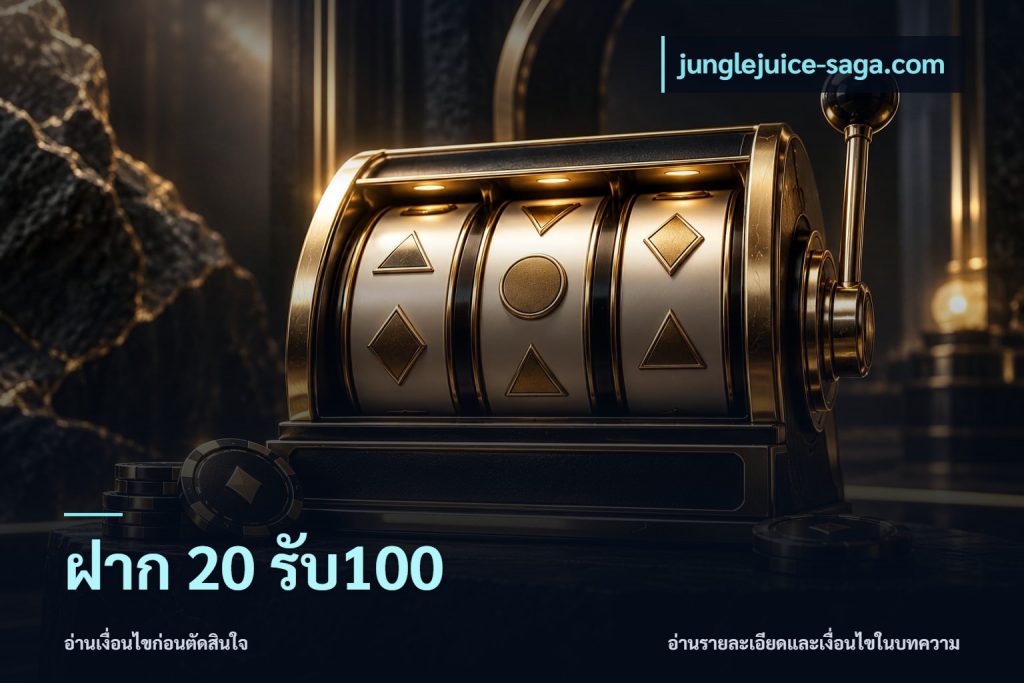 ฝาก 20 รับ100