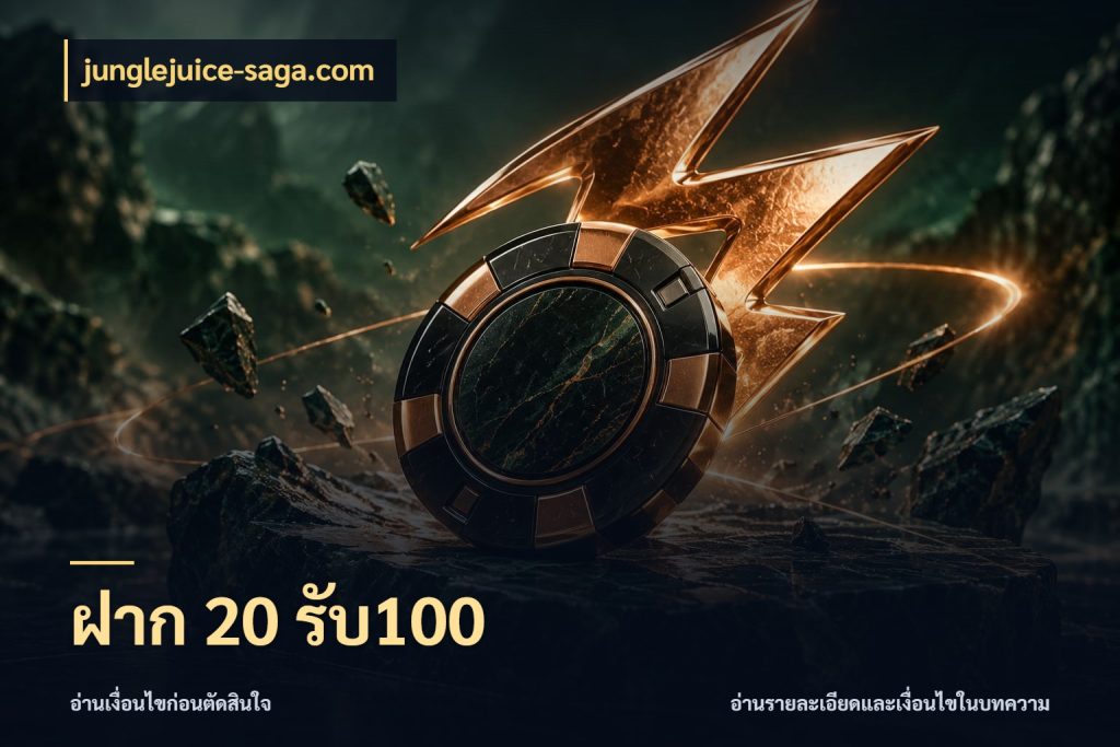 ฝาก 20 รับ100