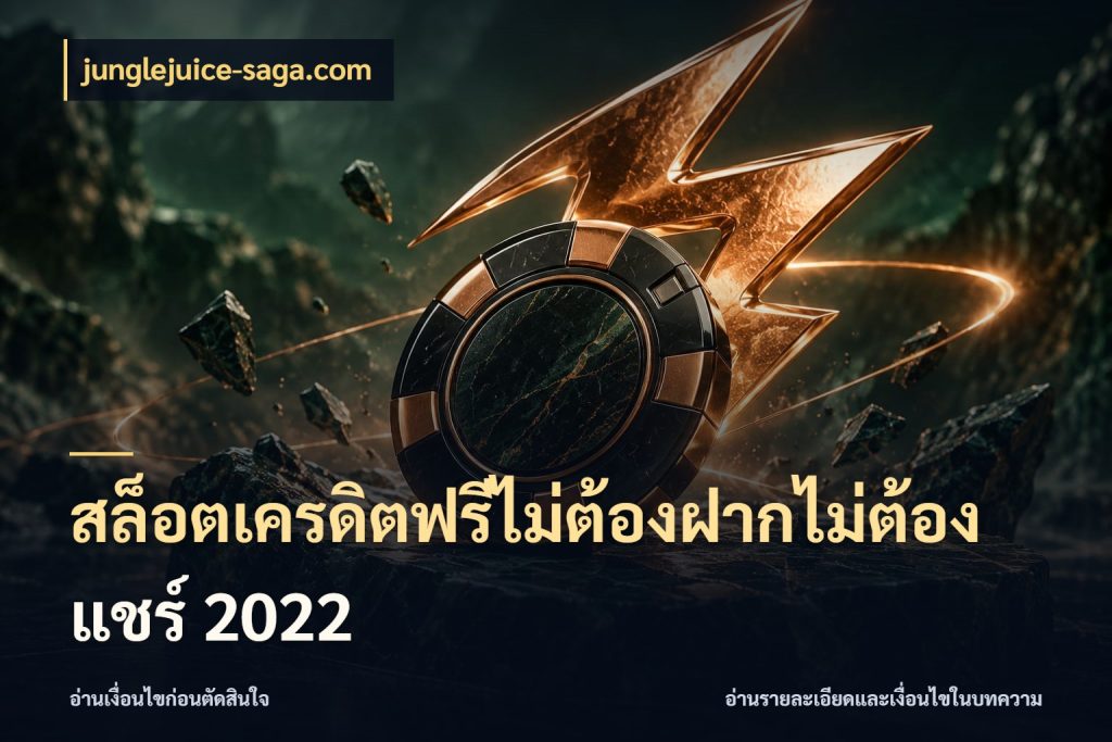 สล็อตเครดิตฟรีไม่ต้องฝากไม่ต้องแชร์ 2022