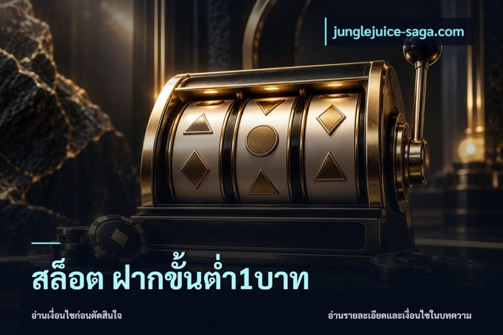 สล็อต ฝากขั้นต่ำ1บาท
