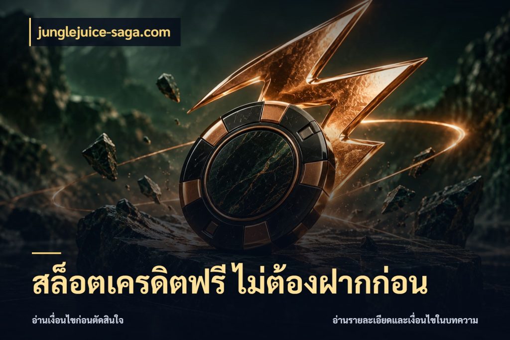สล็อตเครดิตฟรี ไม่ต้องฝากก่อน