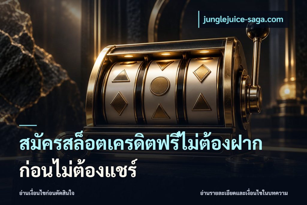 สมัครสล็อตเครดิตฟรีไม่ต้องฝากก่อนไม่ต้องแชร์