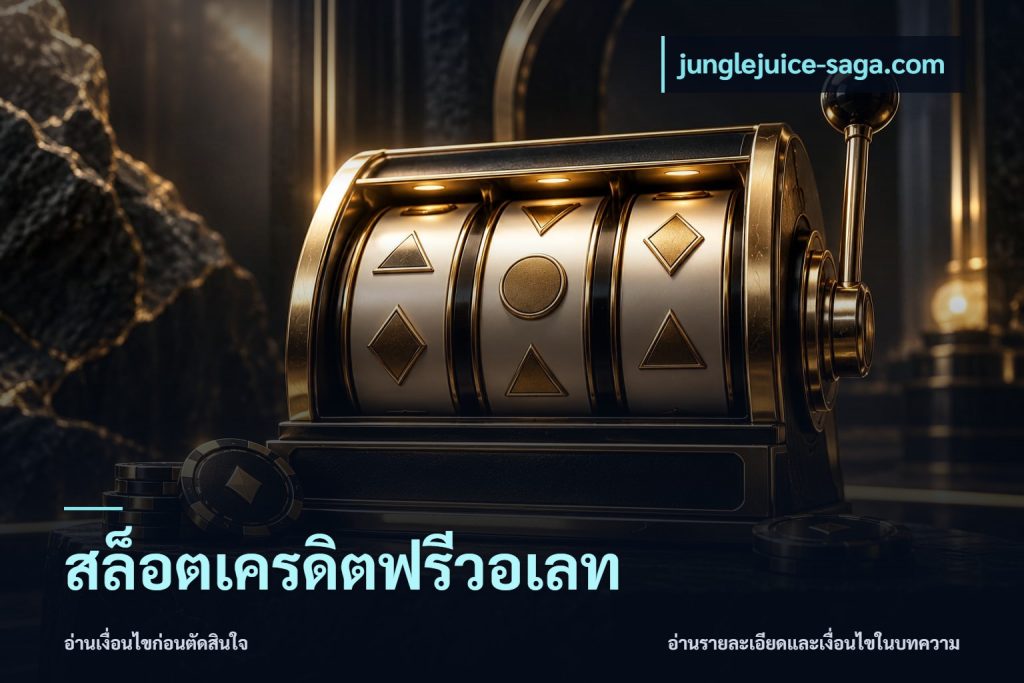 สล็อตเครดิตฟรีวอเลท
