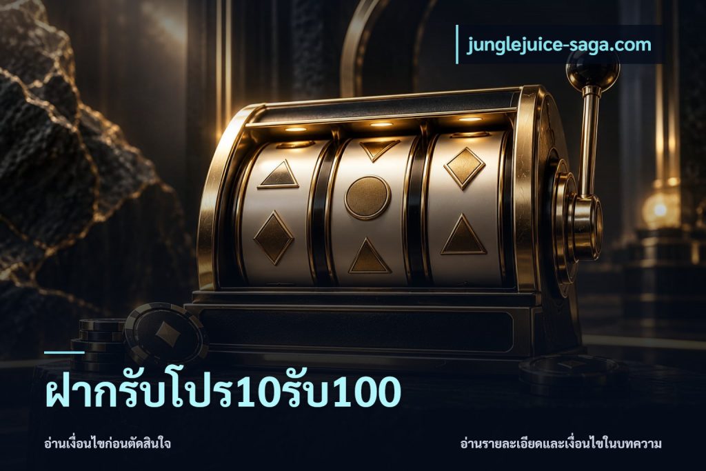 ฝากรับโปร10รับ100