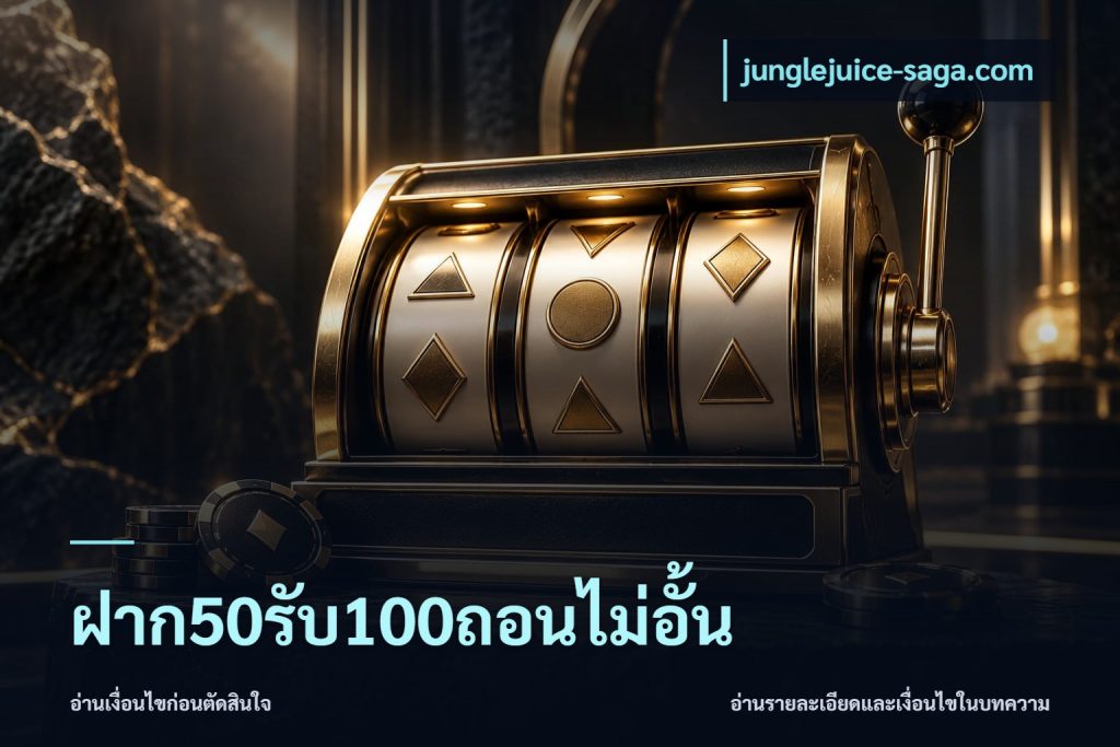 ฝาก50รับ100ถอนไม่อั้น