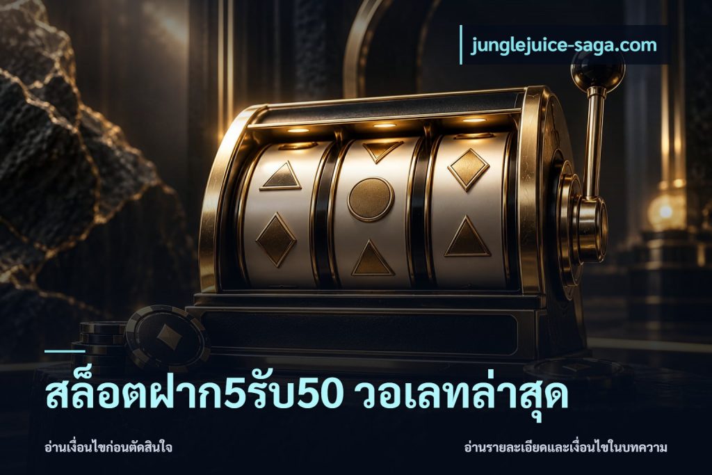 สล็อตฝาก5รับ50 วอเลทล่าสุด