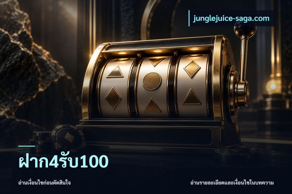 ฝาก4รับ100