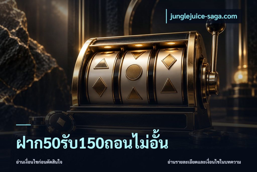 ฝาก50รับ150ถอนไม่อั้น
