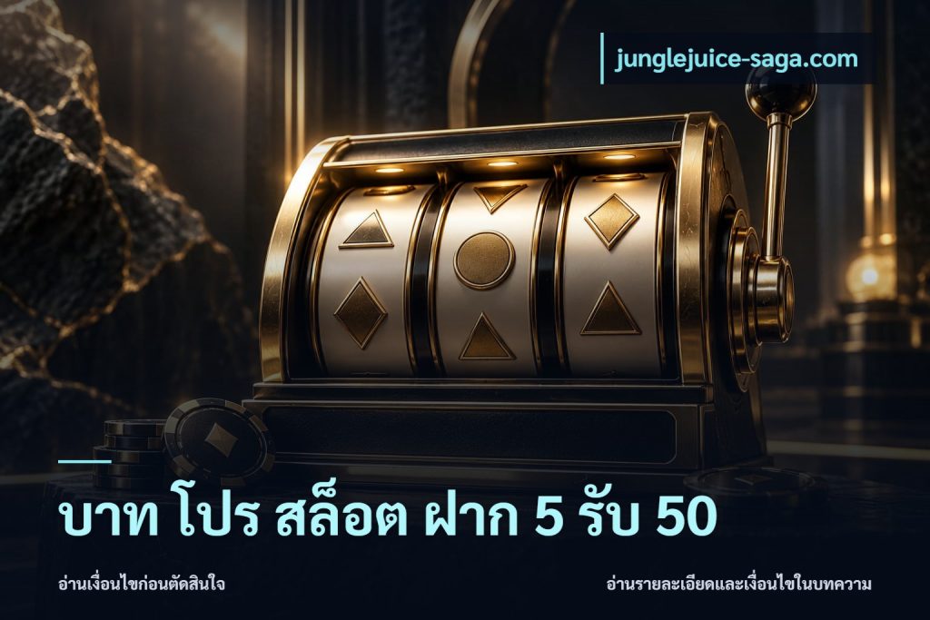บาท โปร สล็อต ฝาก 5 รับ 50